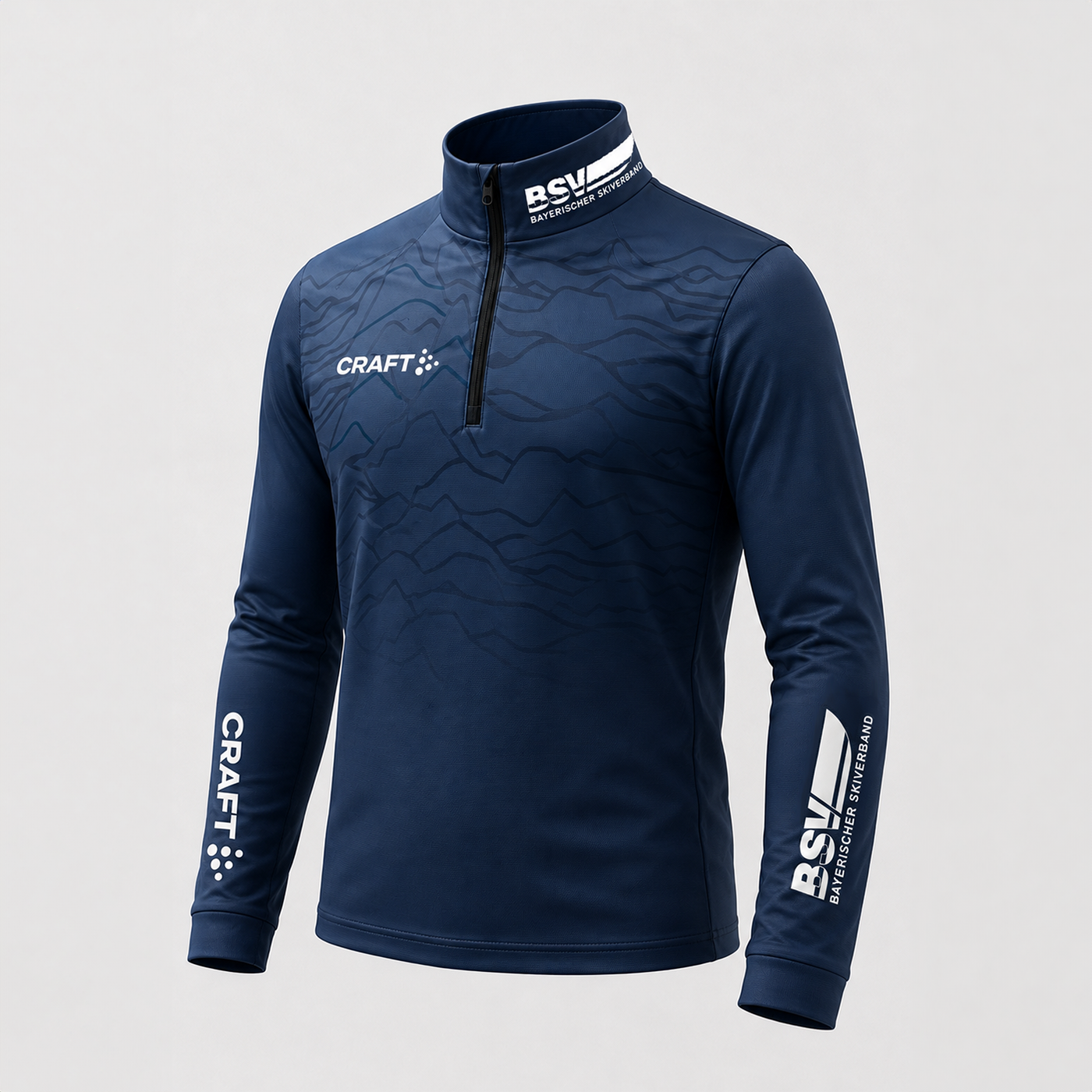 3D abbildung einens Langlauf Jerseys