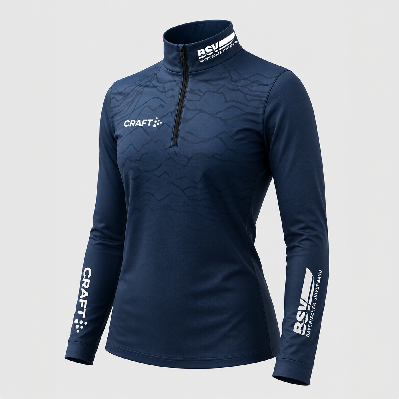 3D abbildung einens Langlauf Jerseys